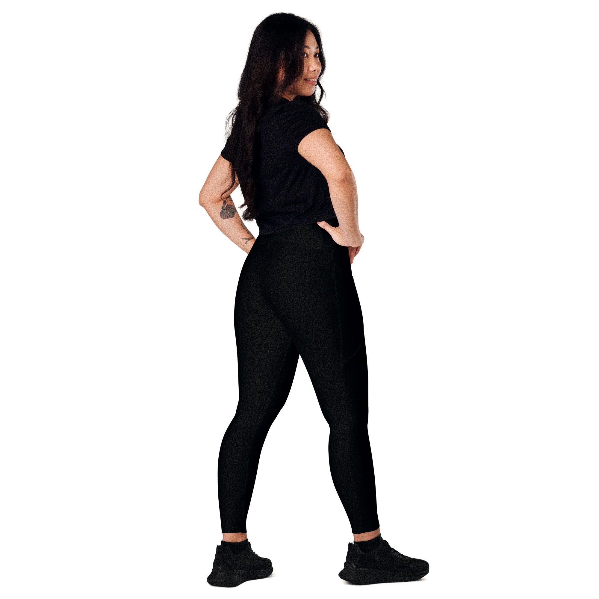 Core Pocket Leggings – Black
