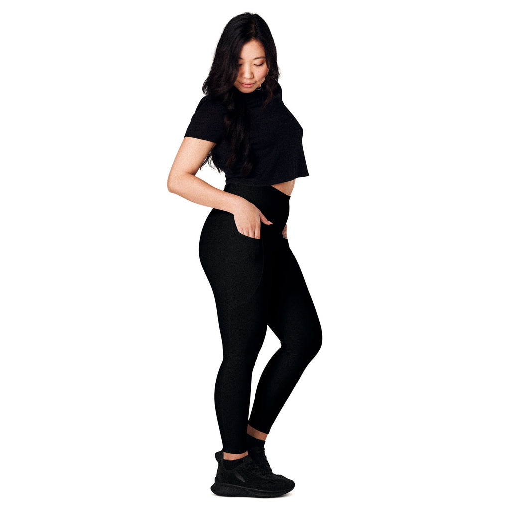 Core Pocket Leggings – Black