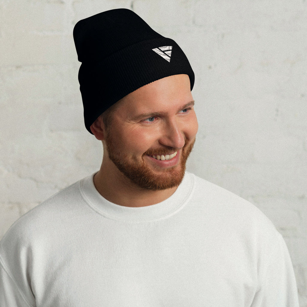 Cuffed Beanie – Black