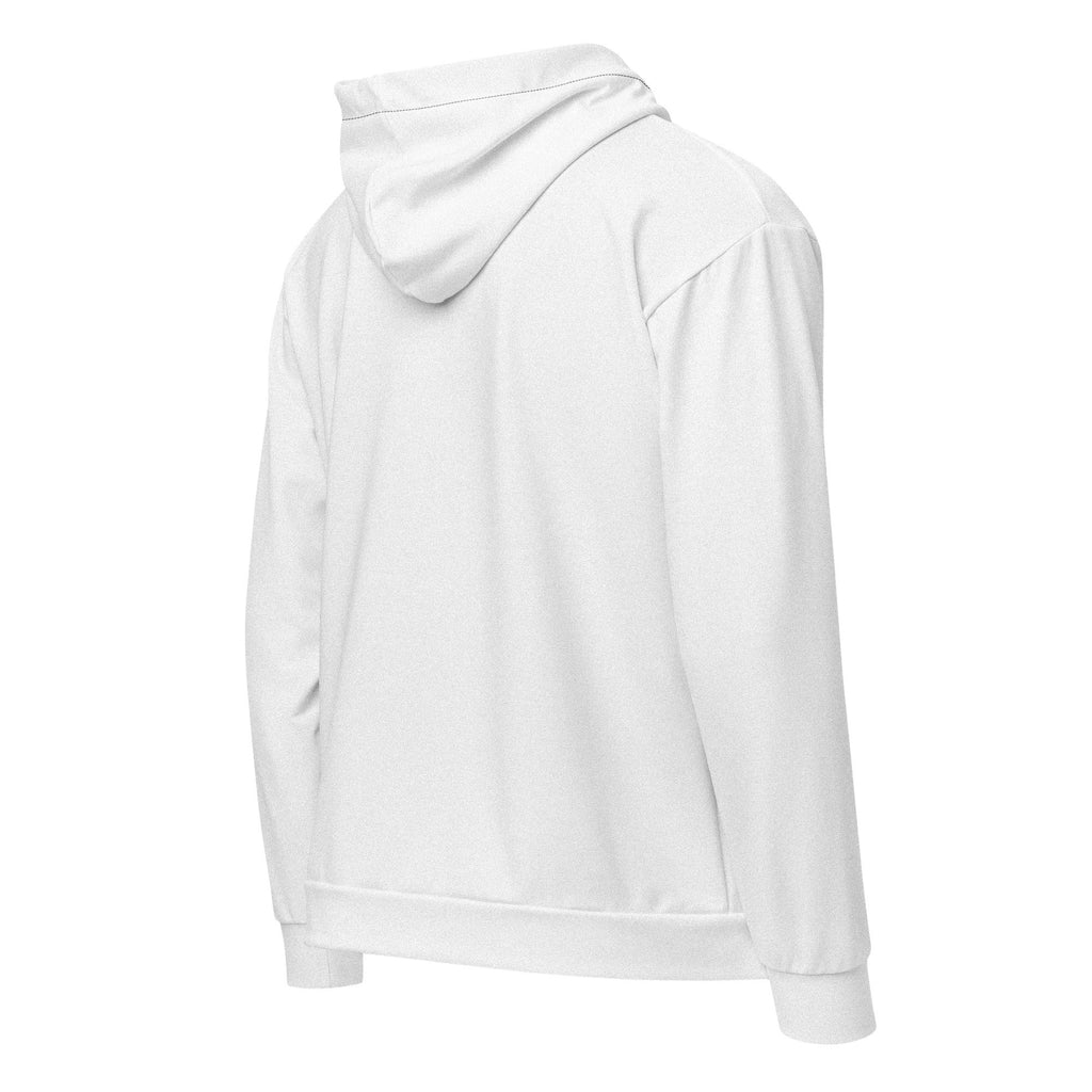 Zip Hoodie - White
