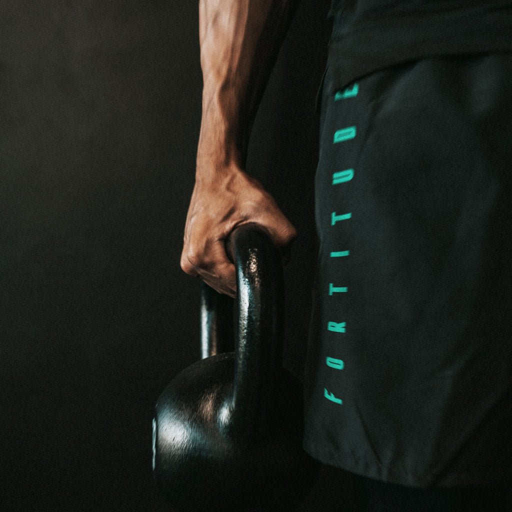 Core Black Training Shorts – Unisex