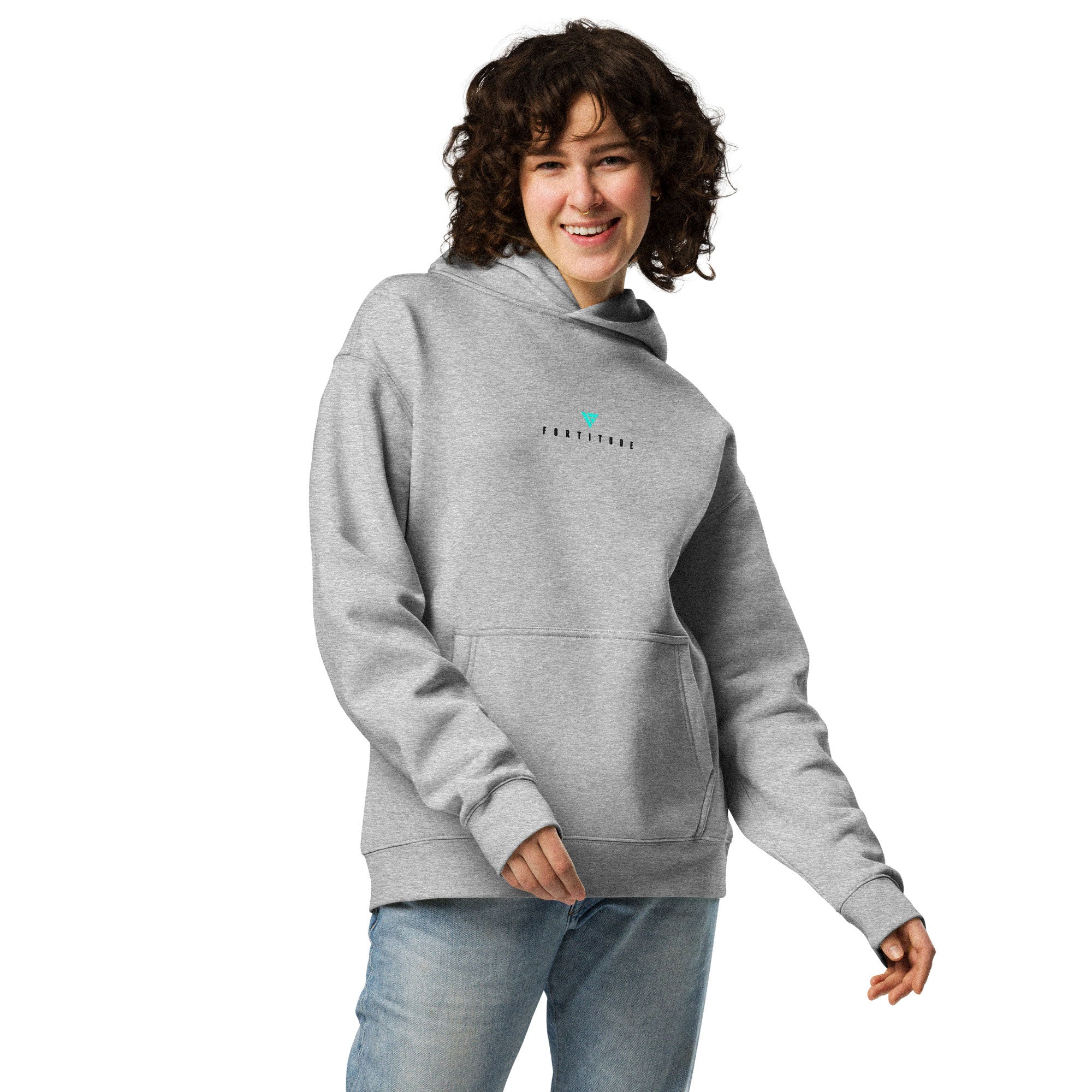Oversized Hoodie – Grey
