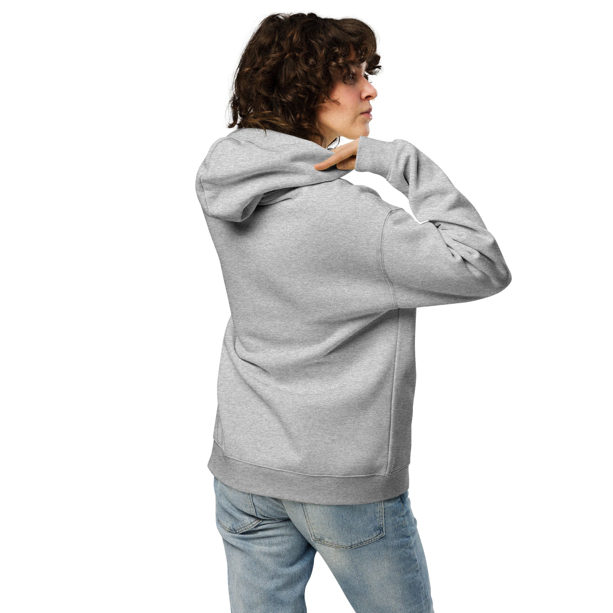 Oversized Hoodie – Grey