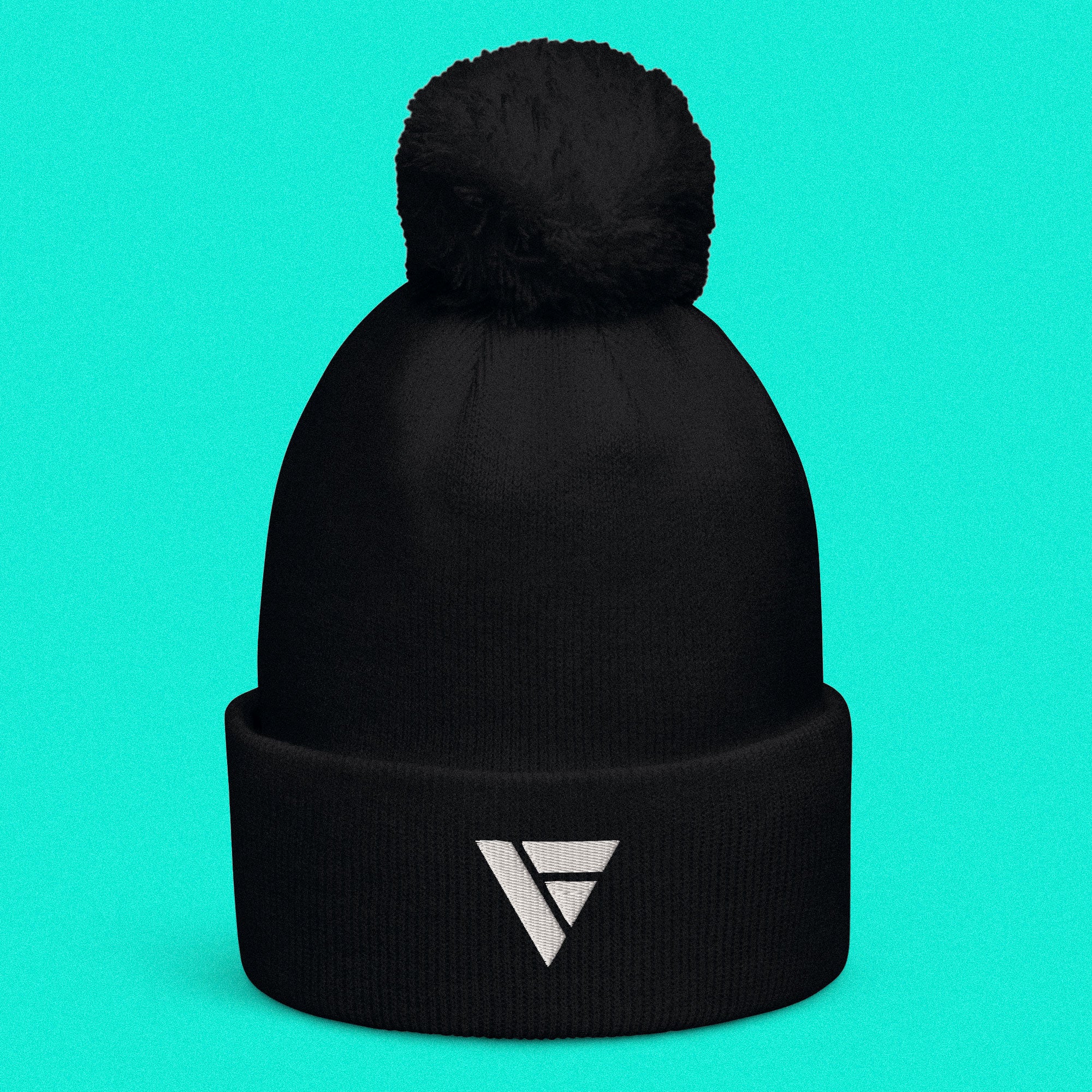 Beanie Pom Pom – Black