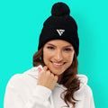 Beanie Pom Pom – Black