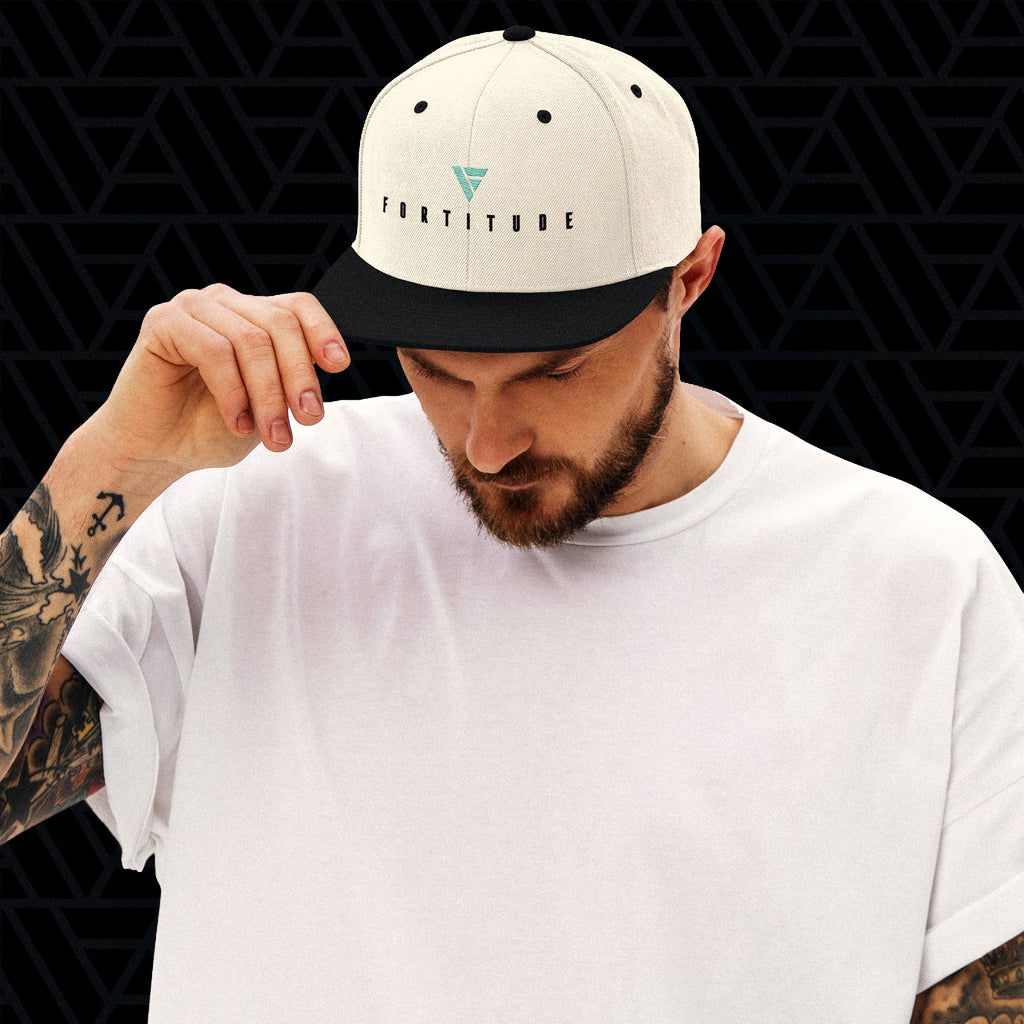 Snapback Hat Light - Embroidered Logo