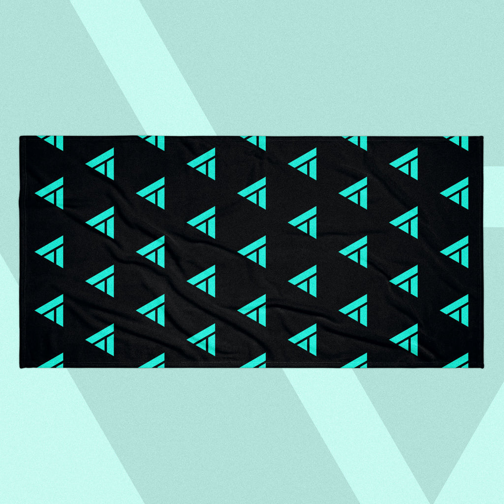 Colour Logo Pattern Towel