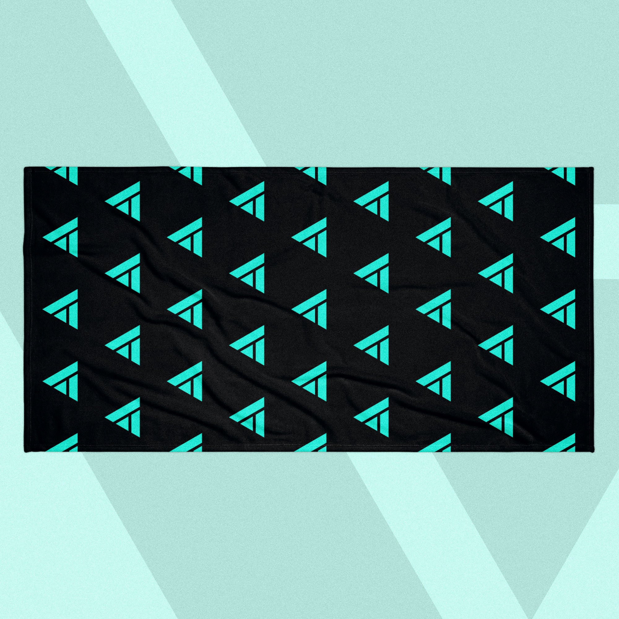 Colour Logo Pattern Towel