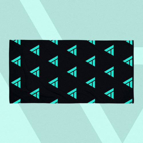 Colour Logo Pattern Towel