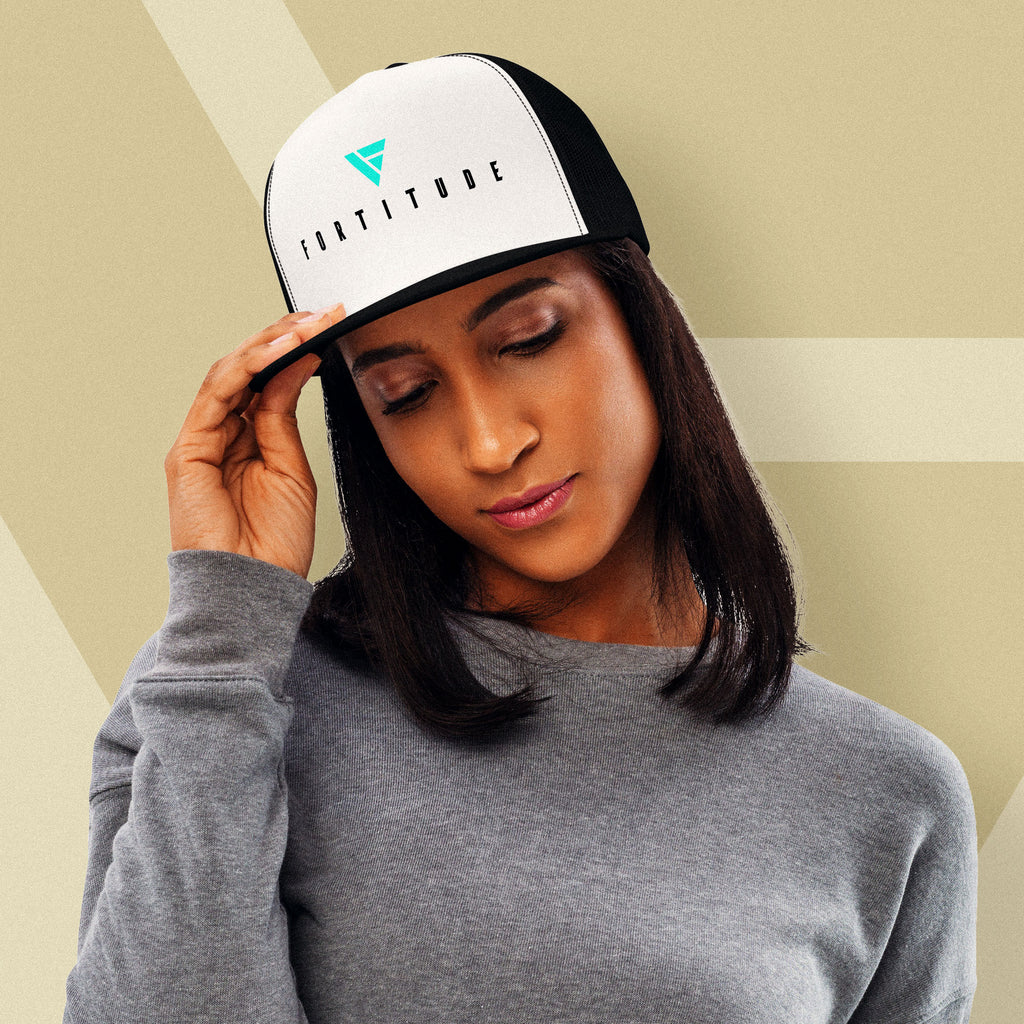 Trucker Cap – Black/White