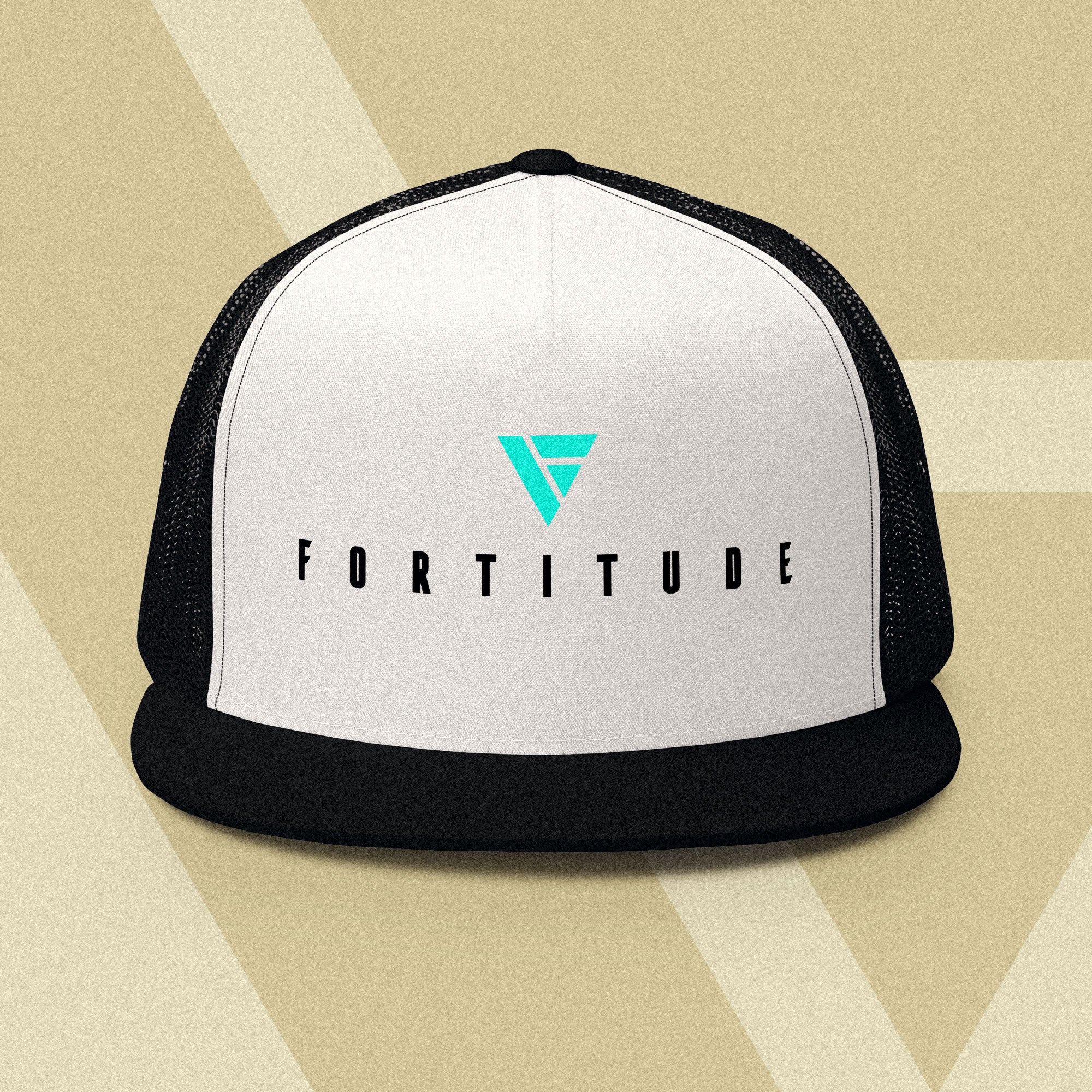 Trucker Cap – Black/White