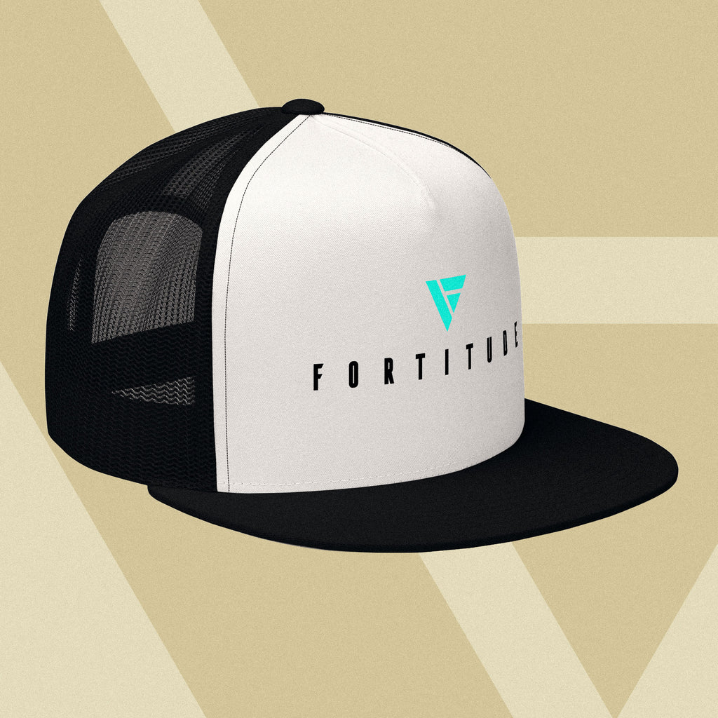 Trucker Cap – Black/White