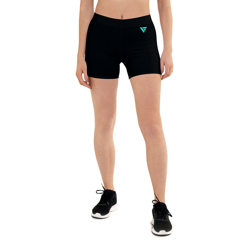 Women's Core Training Shorts – Black