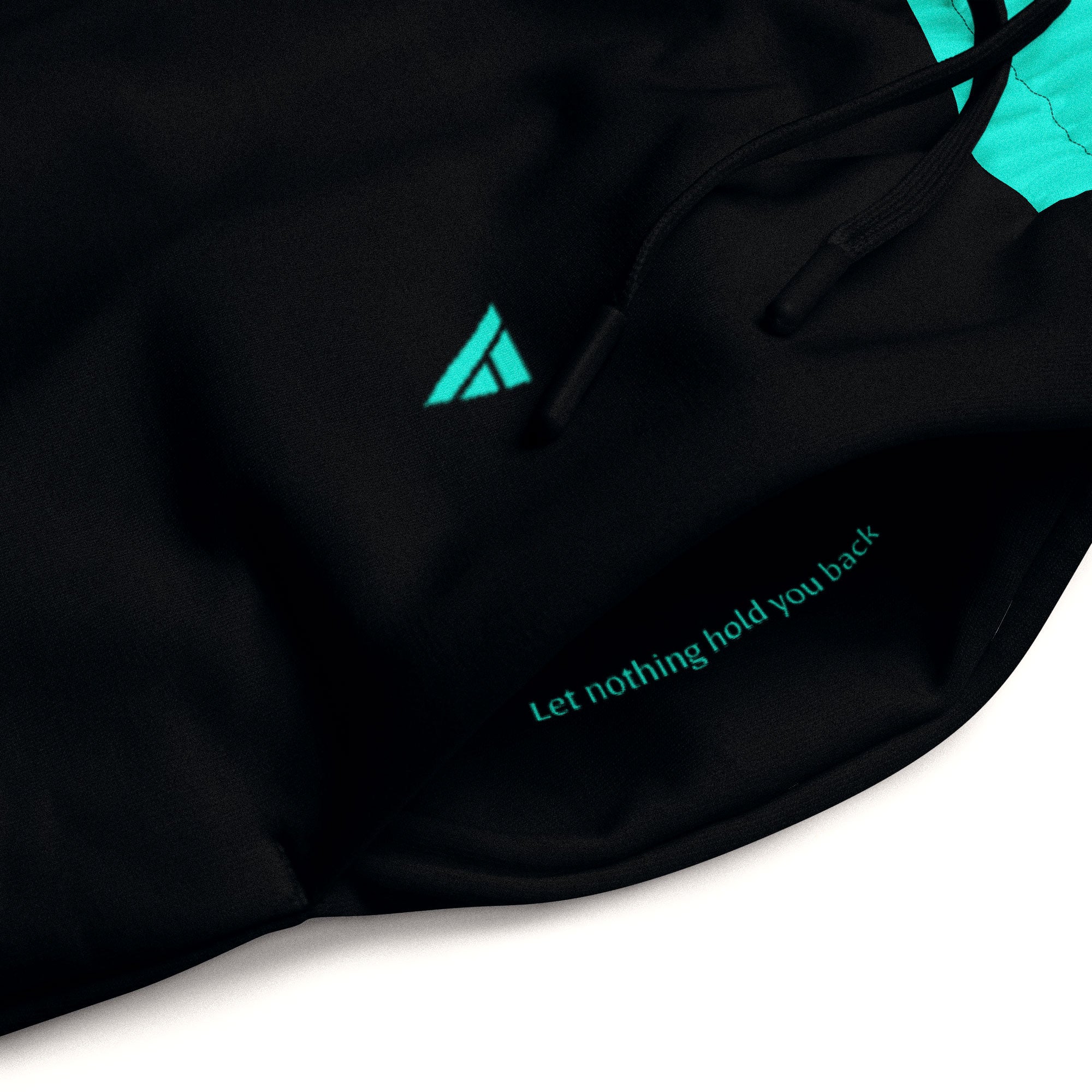 Wide-Leg Joggers – Black